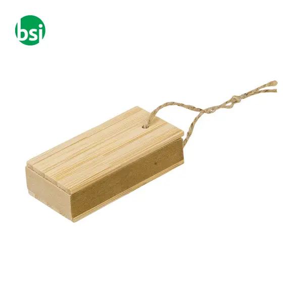 Set memo con copertina in bamboo Kingston -  1