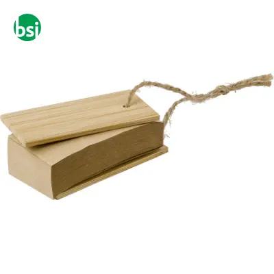 Set memo con copertina in bamboo Kingston - Immagine 5