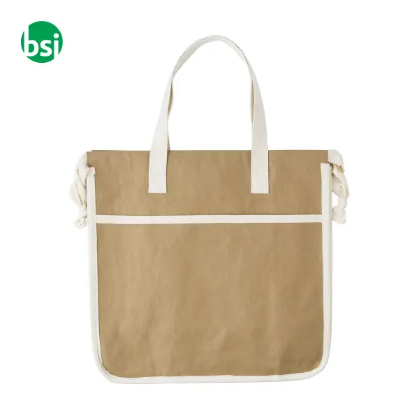 Shopping bag in carta kraft lavabile Emery -  1