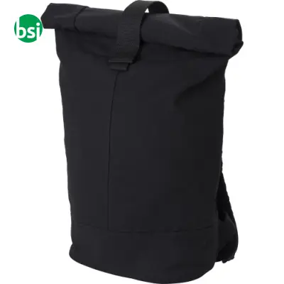 Zaino personalizzato roll-top in poliestere Micah