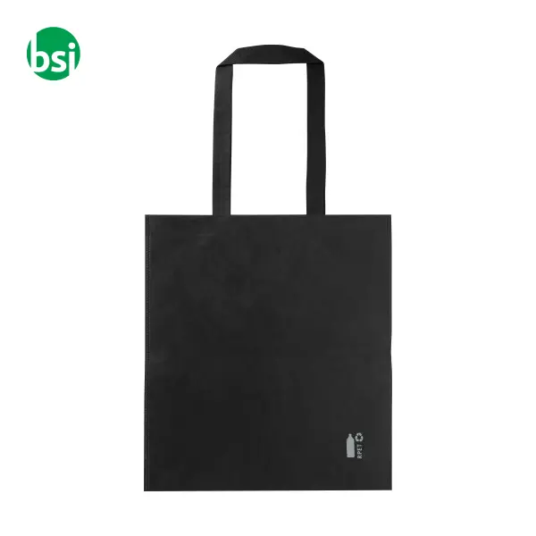 Shopping bag personalizzabile in TNT e rPET 80gr Ryder -  5