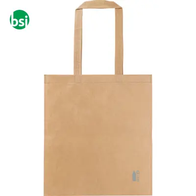 Shopping bag personalizzabile in TNT e rPET 80gr Ryder - Immagine 9