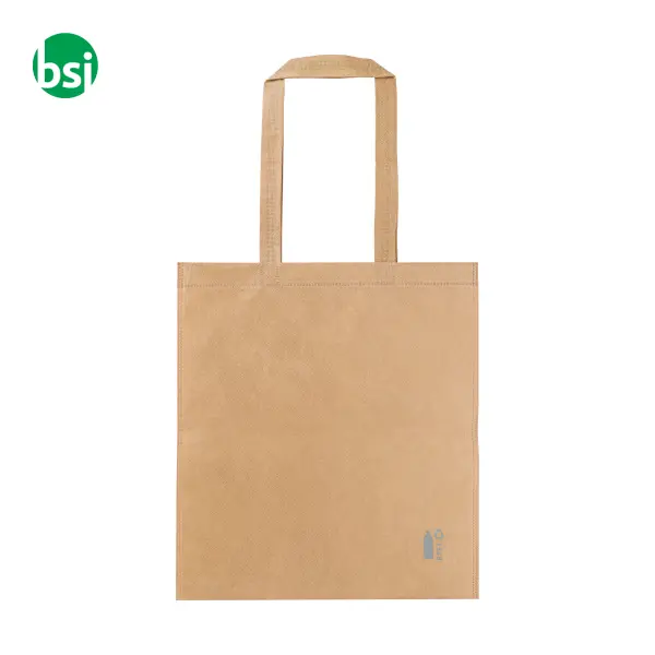 Shopping bag personalizzabile in TNT e rPET 80gr Ryder -  9