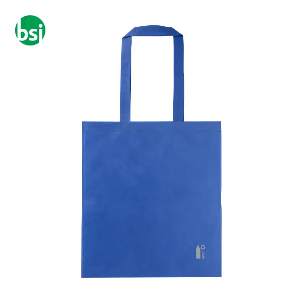 Shopping bag personalizzabile in TNT e rPET 80gr Ryder -  10