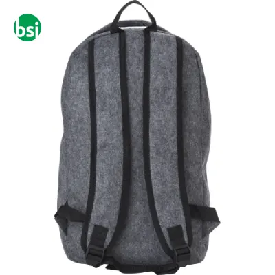 Zaino personalizzato in feltro rPET Eleanor - Immagine 2