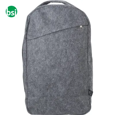 Zaino personalizzato in feltro rPET Eleanor - Immagine 5