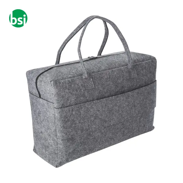 Borsa in feltro rPET personalizzabile Savannah -  4