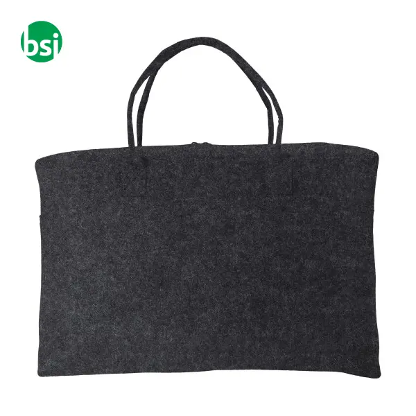 Borsa in feltro rPET personalizzabile Savannah -  5