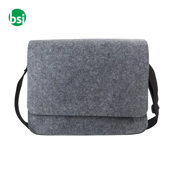 Borsa portacomputer in feltro rPET Layla -  2