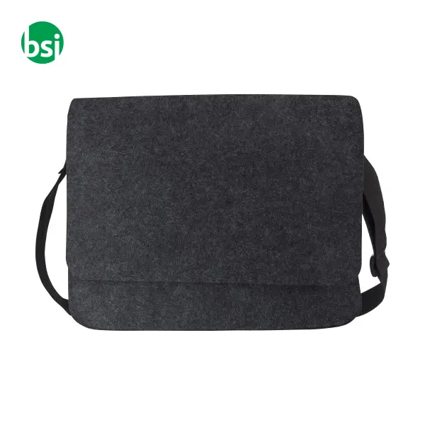 Borsa portacomputer in feltro rPET Layla -  6