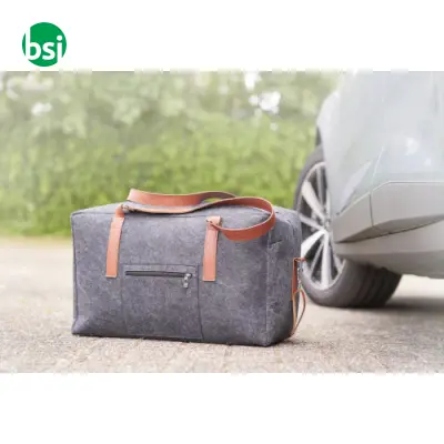 Borsa da viaggio in feltro rPET Natalie - Immagine 4