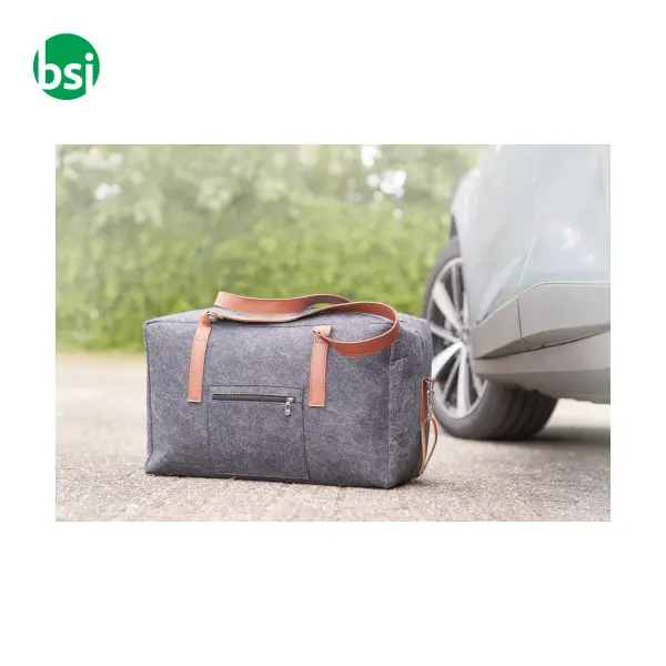 Borsa da viaggio in feltro rPET Natalie -  4