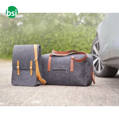 Borsa da viaggio in feltro rPET Natalie - Immagine 5