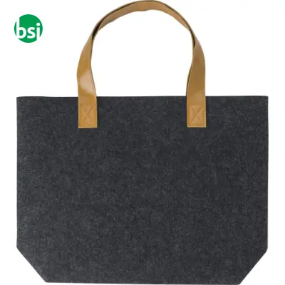 Shopping bag personalizzate in feltro rPET Hunter - Immagine 6