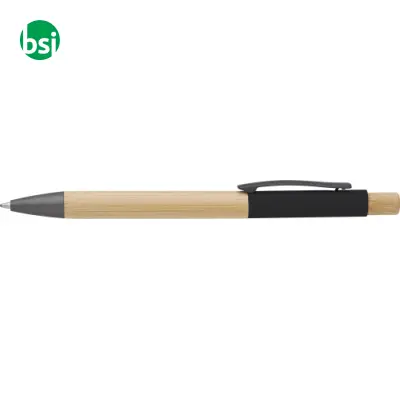 Penna a sfera in bamboo Cesar - Immagine 3