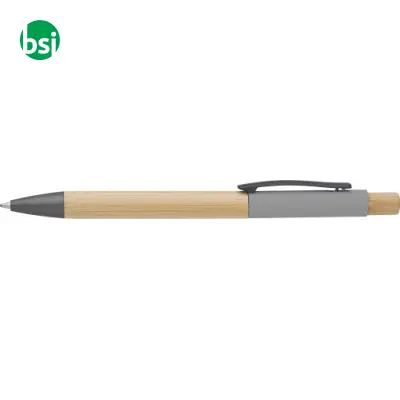 Penna a sfera in bamboo Cesar - Immagine 5