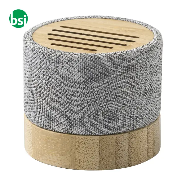 Speaker wireless 5.0 in bamboo personalizzabili Cory -  1