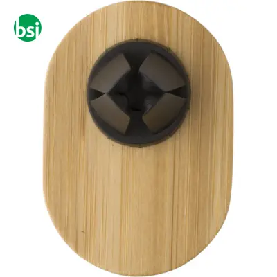 Supporto auto per smartphone in bamboo Larry - Immagine 3