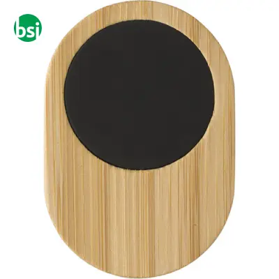Supporto auto per smartphone in bamboo Larry - Immagine 2