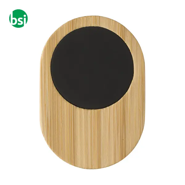 Supporto auto per smartphone in bamboo Larry -  2