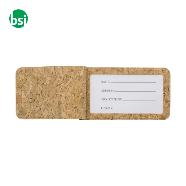 Portanome per bagaglio in sughero Makai -  3