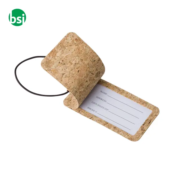 Portanome per bagaglio in sughero Makai -  1