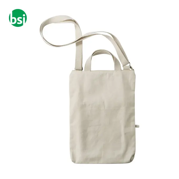 Borsa portacomputer in cotone 340gr Iker -  3
