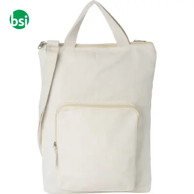 Borsa portacomputer in cotone 340gr Iker - Immagine 2