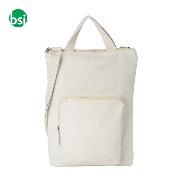 Borsa portacomputer in cotone 340gr Iker -  2