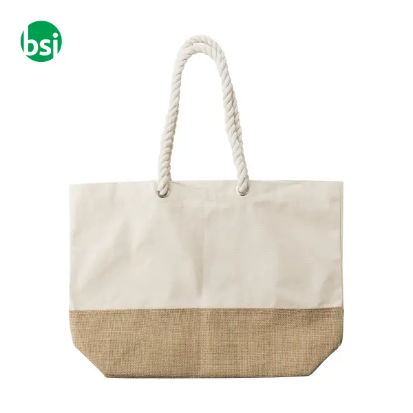 Shopping bag personalizzate in cotone 280gr Diego -  2