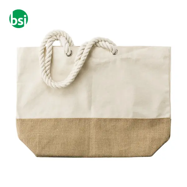 Shopping bag personalizzate in cotone 280gr Diego -  3