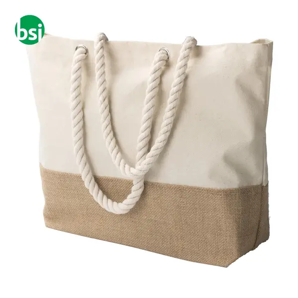 Shopping bag personalizzate in cotone 280gr Diego -  5