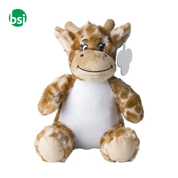 Peluche giocattolo personalizzabile giraffa Rick -  2