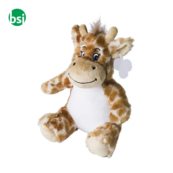 Peluche giocattolo personalizzabile giraffa Rick -  1