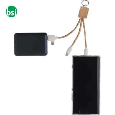 Set cavi per la ricarica 3 in 1 in accaio inox Landry - Immagine 3