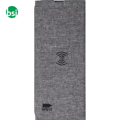 Tappetino per mouse rPET con caricatore rapido Selene - Immagine 2