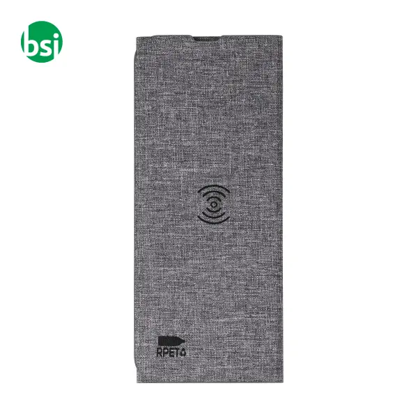 Tappetino per mouse rPET con caricatore rapido Selene -  2