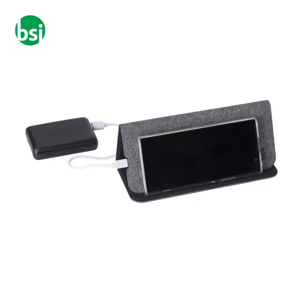 Tappetino per mouse rPET con caricatore rapido Selene -  5