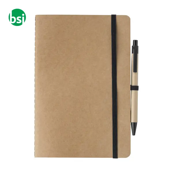 Taccuino A5 cartone riciclato personalizzabile Theodore -  5