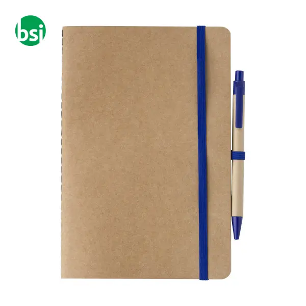 Taccuino A5 cartone riciclato personalizzabile Theodore -  2