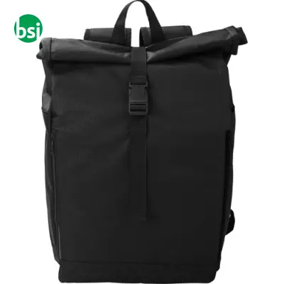 Zaino rolltop in poliestere rPET Evie - Immagine 6