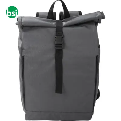 Zaino rolltop in poliestere rPET Evie - Immagine 2