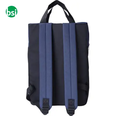 Zaino in poliestere rPET Olive - Immagine 3