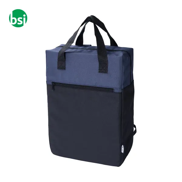 Zaino in poliestere rPET Olive -  7