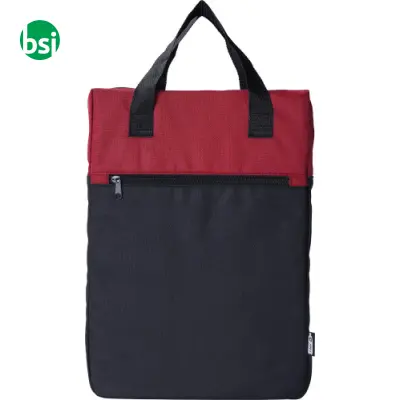 Zaino in poliestere rPET Olive - Immagine 8