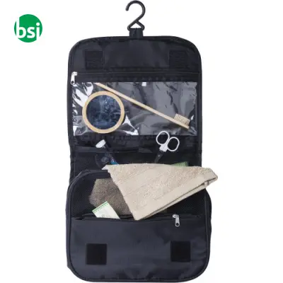 Necessaire da viaggio in poliestere ripstop Merrick - Immagine 4