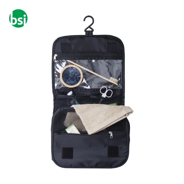 Necessaire da viaggio in poliestere ripstop Merrick -  4