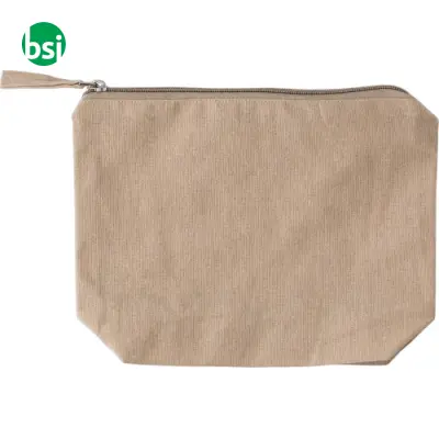 Necessaire in cotone riciclato Cressida - Immagine 3
