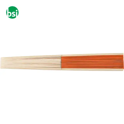 Ventaglio manuale in bamboo Elio - Immagine 9