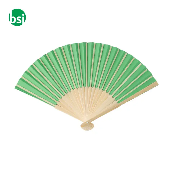 Ventaglio manuale in bamboo Elio -  2